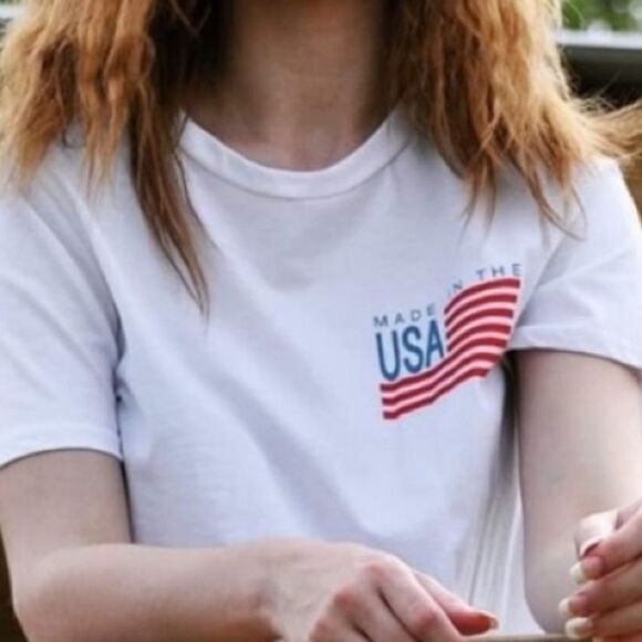 Front Tie “Made in the USA” Tee - Picture 6 of 13